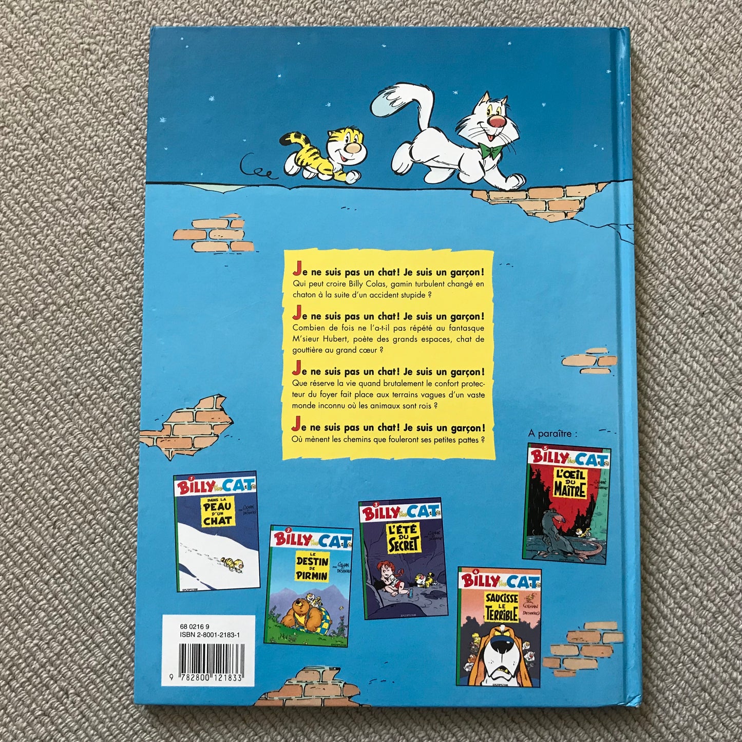 Billy the cat T04: Saucisse le terrible - Colman & Desberg