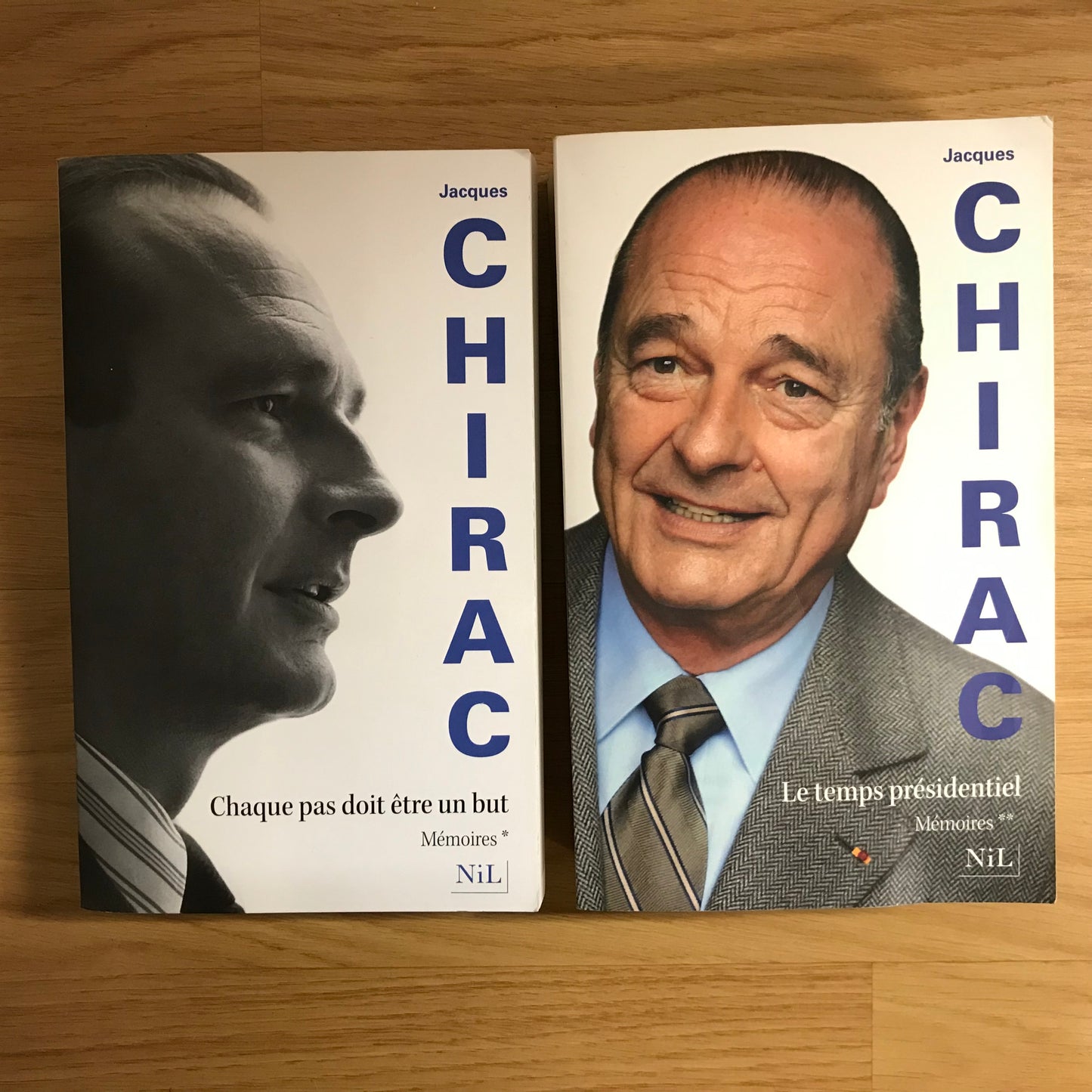 Chirac, Jacques - Mémoires