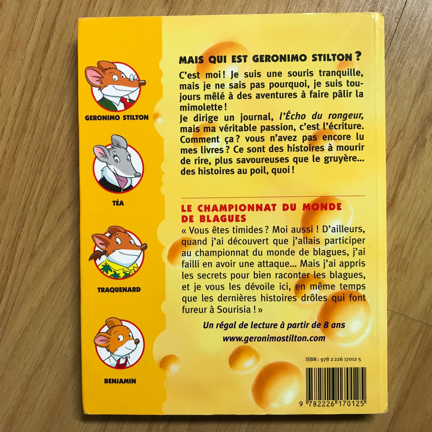 Geronimo Stilton 26: Le championnat du monde de blagues