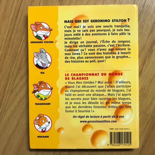 Geronimo Stilton 26: Le championnat du monde de blagues