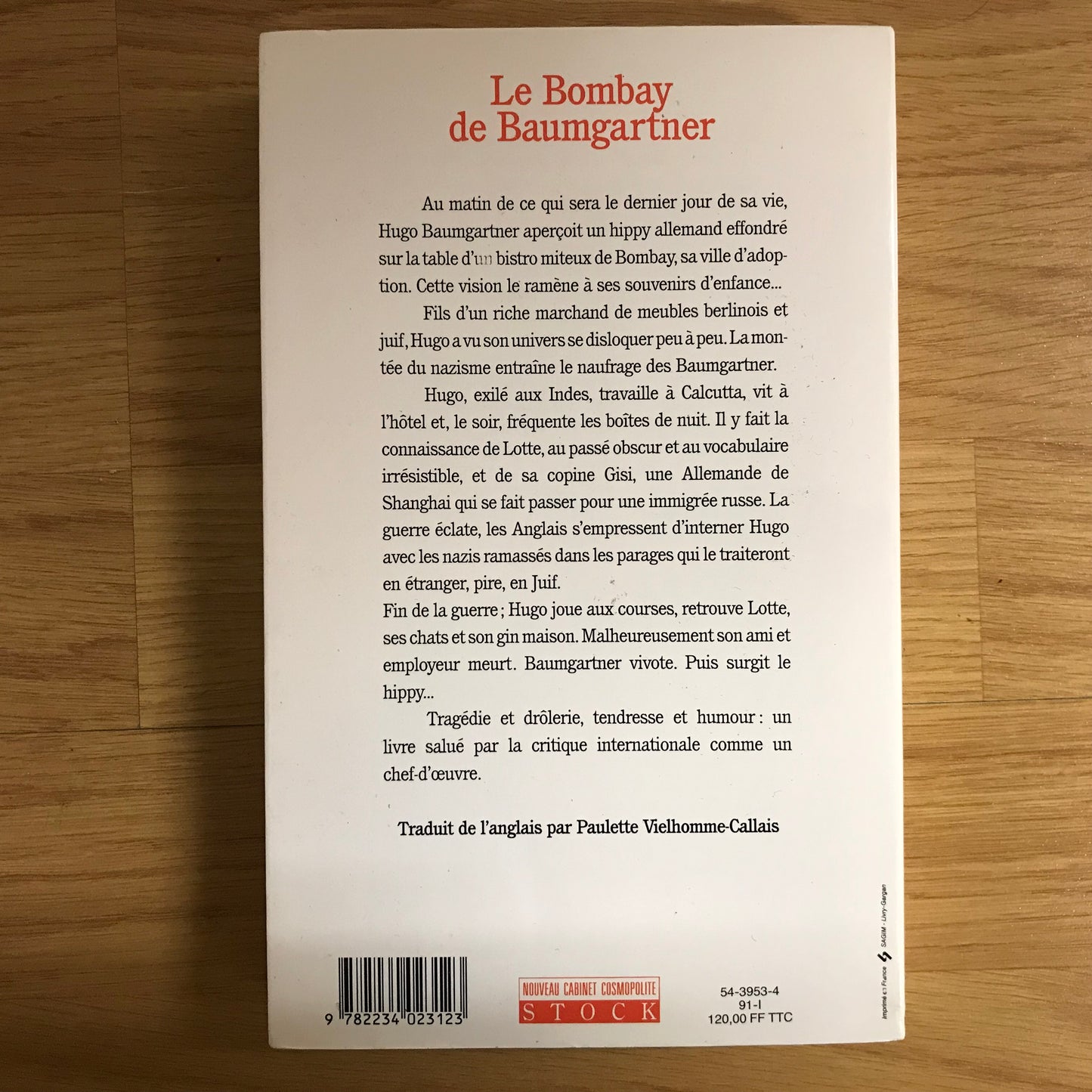 Desai, Anita - Le Bombay de Baumgartner
