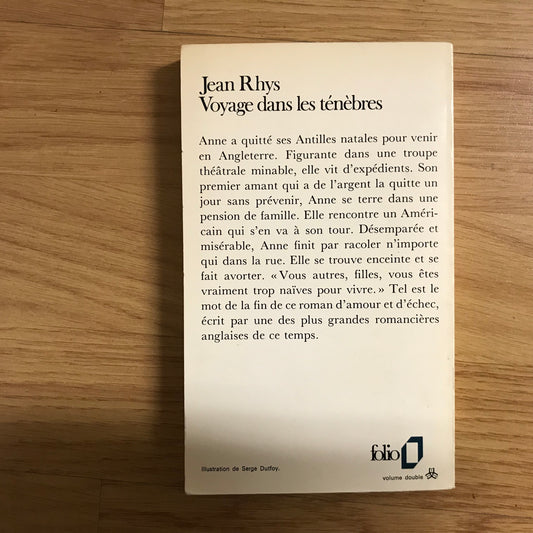 Rhys, Jean - Voyage dans les ténèbres