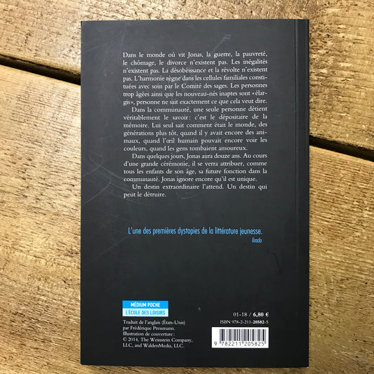 Lowry, Lois - Le passeur