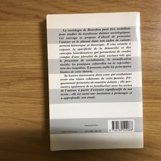 Bonnewitz, Patrice - Premières leçons sur la sociologie de Pierre Bourdieu