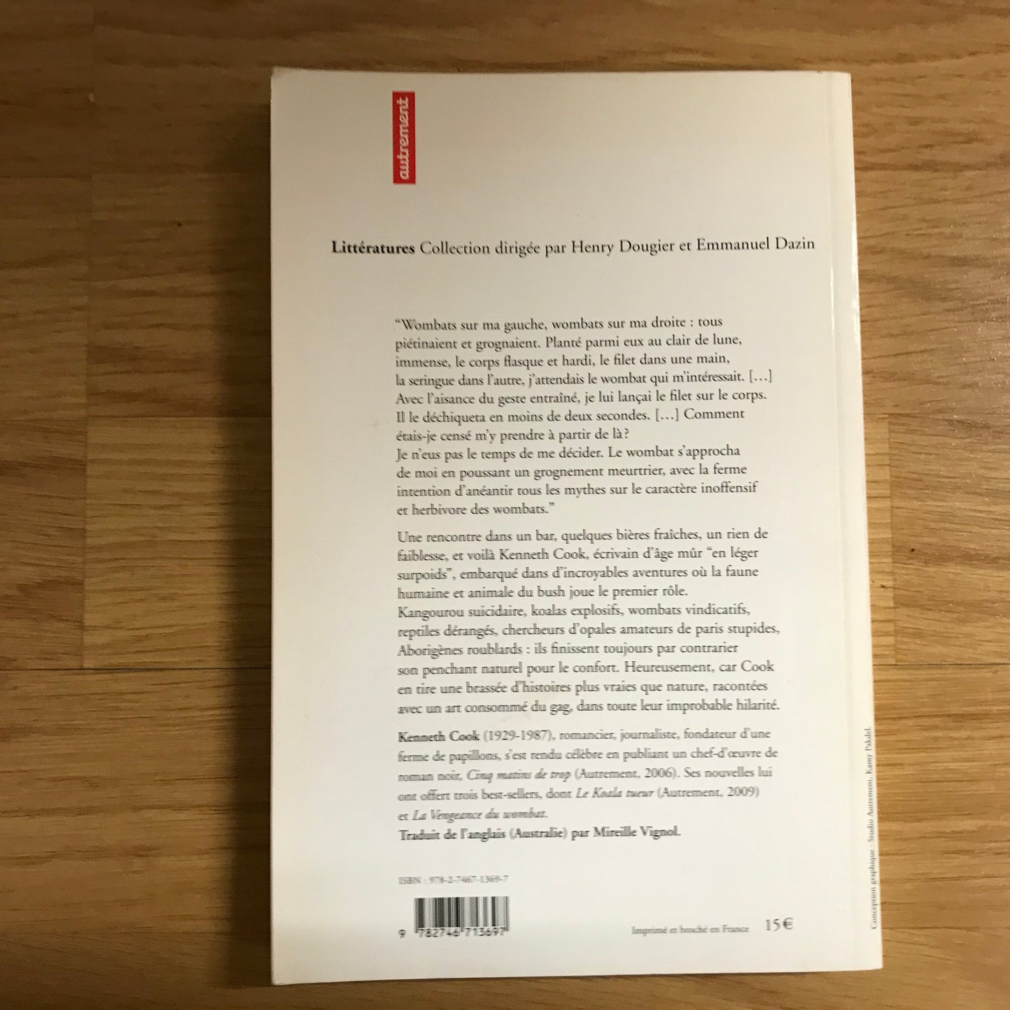 Cook, Kenneth - La vengeance du wombat et autres histoires du bush