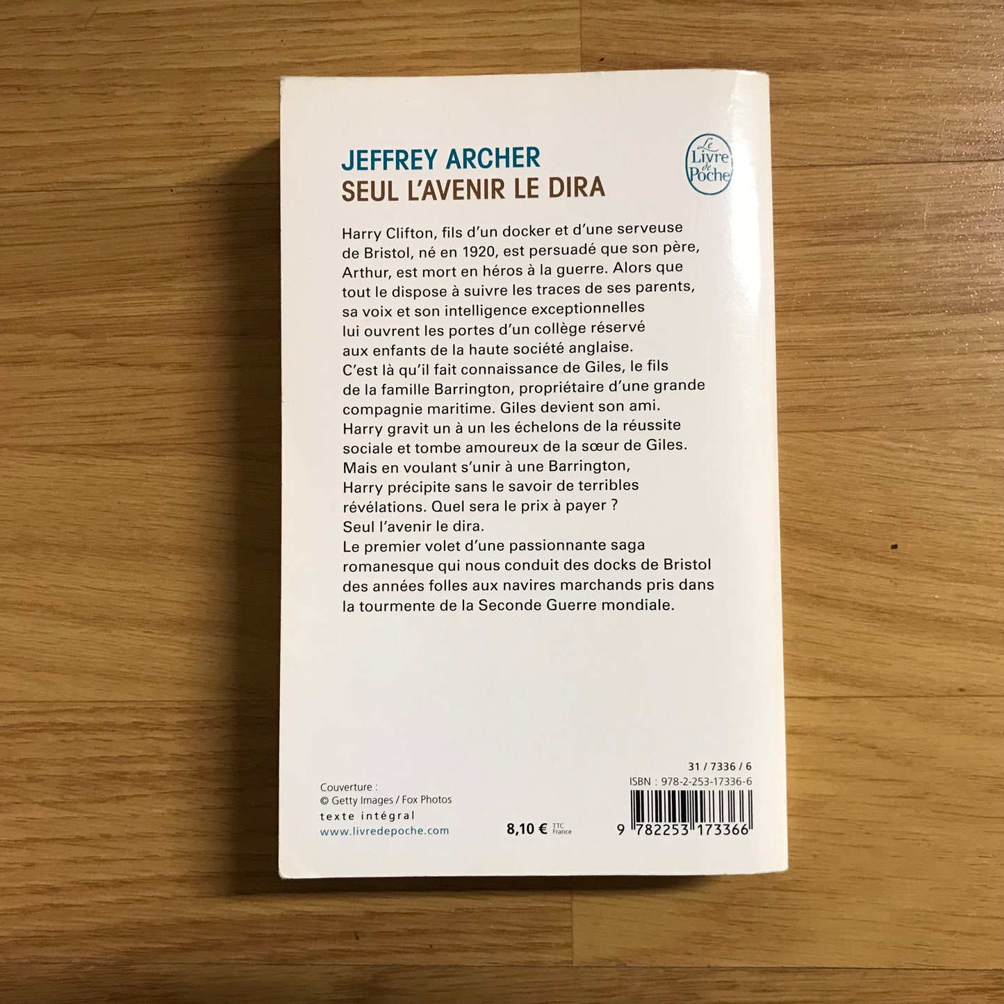 Archer, Jeffrey - Seul l’avenir le dira