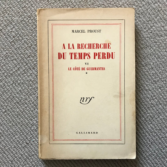 Proust, Marcel - A la recherche du temps perdu VI : Le côté de Guermantes I