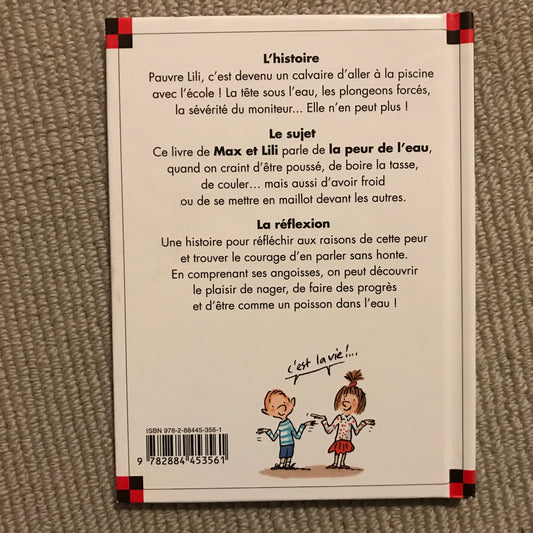 Max et Lili T33: Lili ne veut plus aller à la piscine - Bloch & Saint Mars