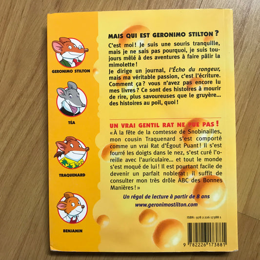 Geronimo Stilton 31: Un vrai gentil rat ne pue pas !
