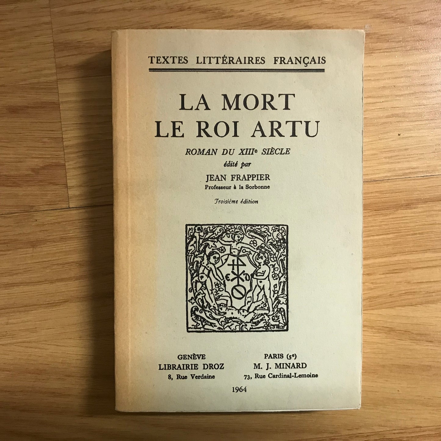 La mort du roi Artu - roman du 13e siècle
