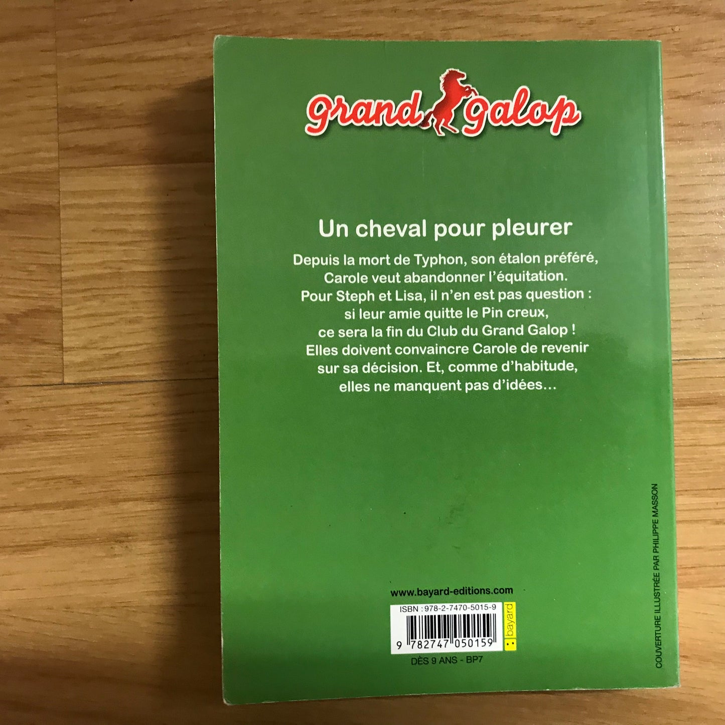 Grand galop 3, Un cheval pour pleurer - Bonnie Bryant