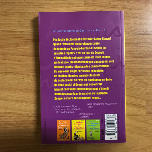 Le journal intime de Georgia Nicolson T04, A plus, Choupi-Trognon… - Louise Rennison