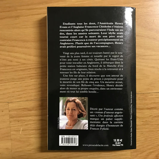 Fyfield, Frances - Une profonde affection