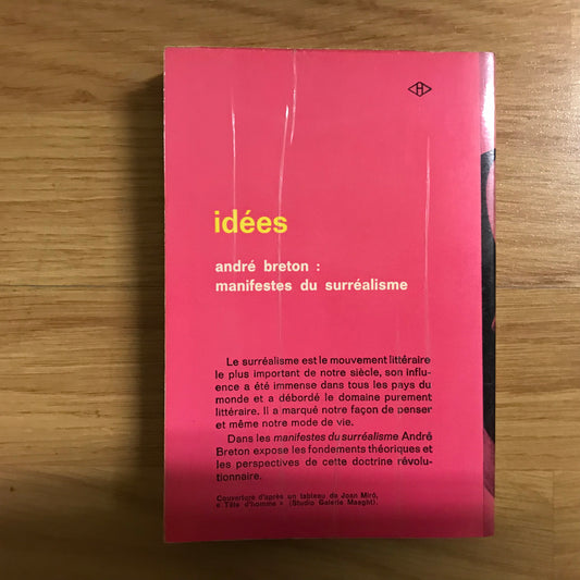 Breton, André - Manifeste du surréalisme