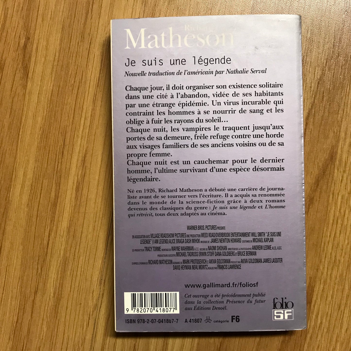 Matheson, Richard - Je suis une légende