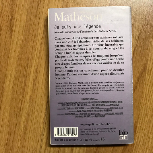 Matheson, Richard - Je suis une légende