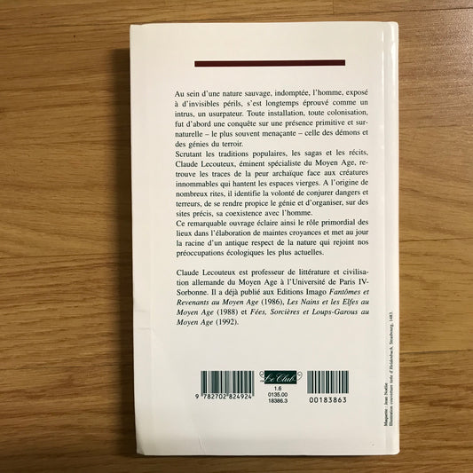 Lecouteux, Claude - Démons et Génies du terroir