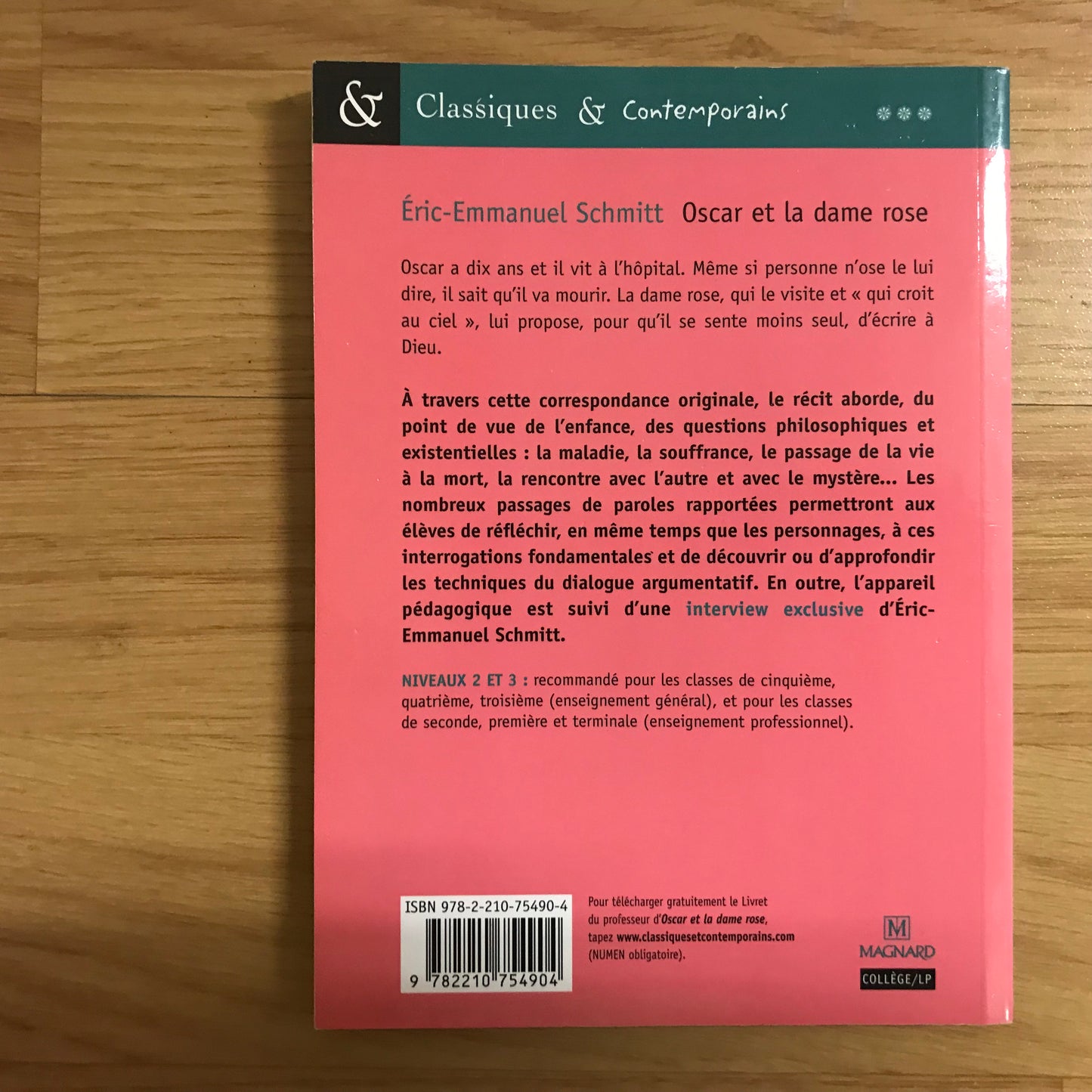 Schmitt, Eric-Emmanuel - Oscar et la dame rose