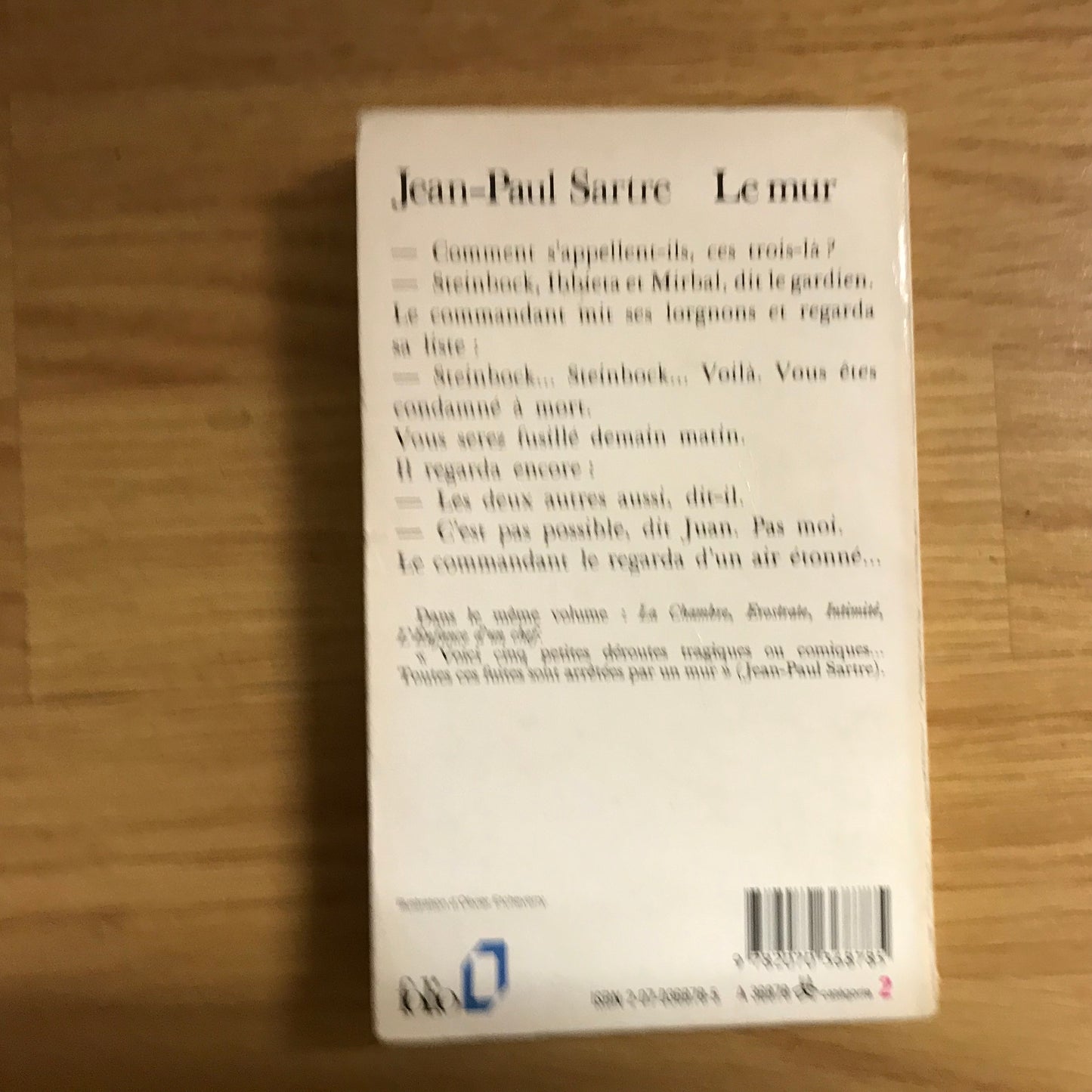 Sartre, Jean-Paul - Le mur