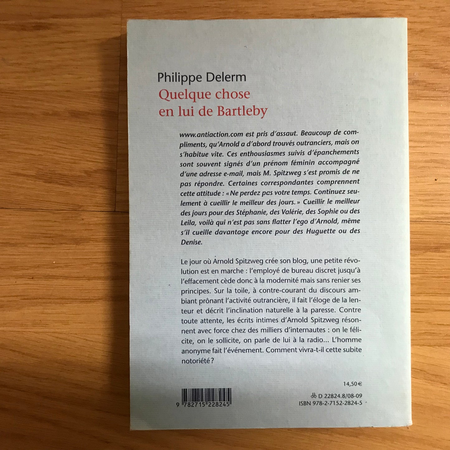 Delerm, Philippe - Quelque chose en lui de Bartleby