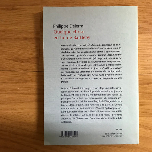 Delerm, Philippe - Quelque chose en lui de Bartleby