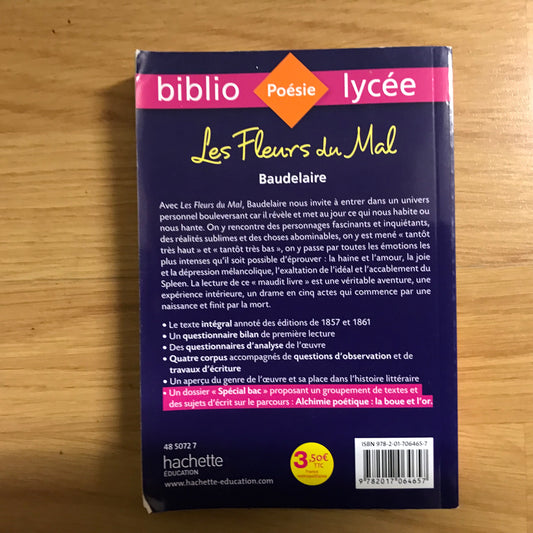 Baudelaire - Les fleurs du mal