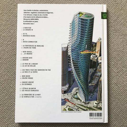 Largo Winch T23: La frontière de la nuit - Francq & Van Hamme