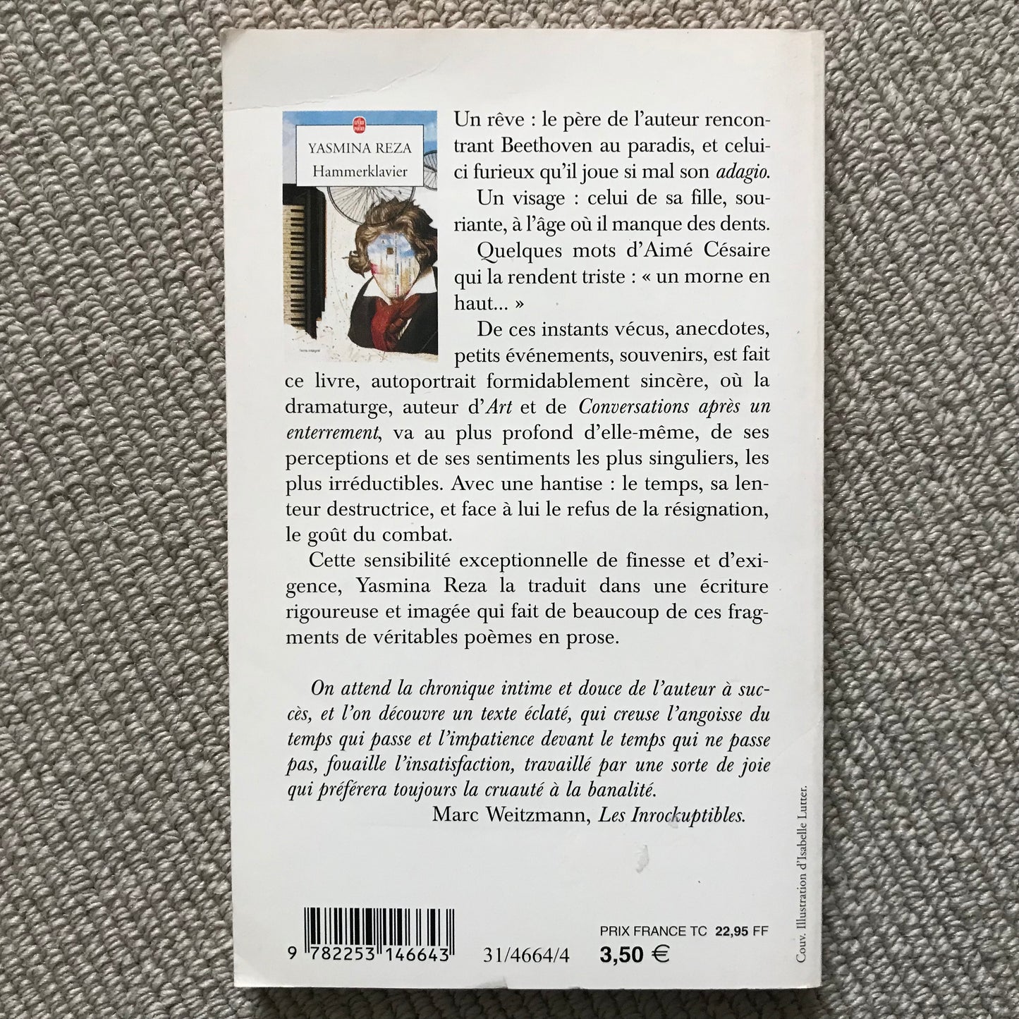 Reza, Yasmina - Hammerklavier