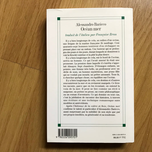 Baricco, Alessandro - Océan mer
