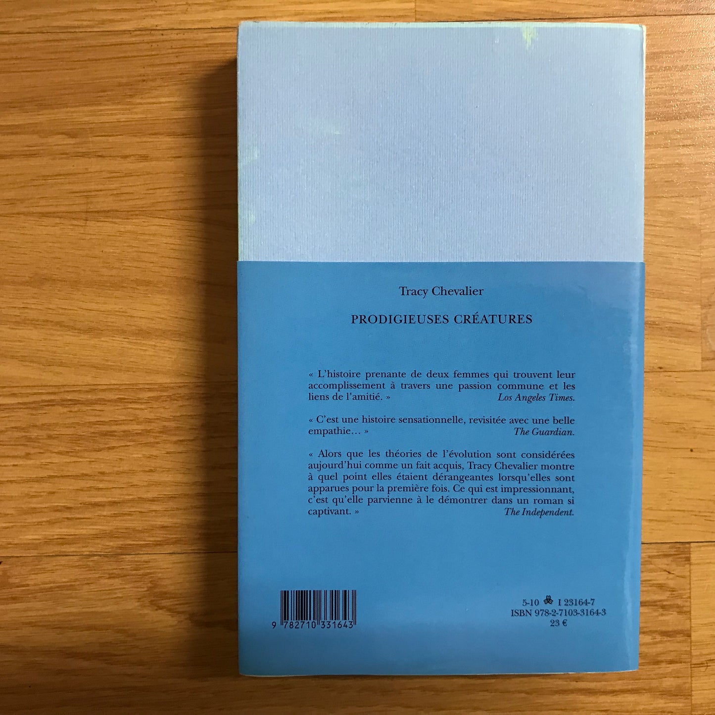Chevalier, Tracy - Prodigieuses créatures