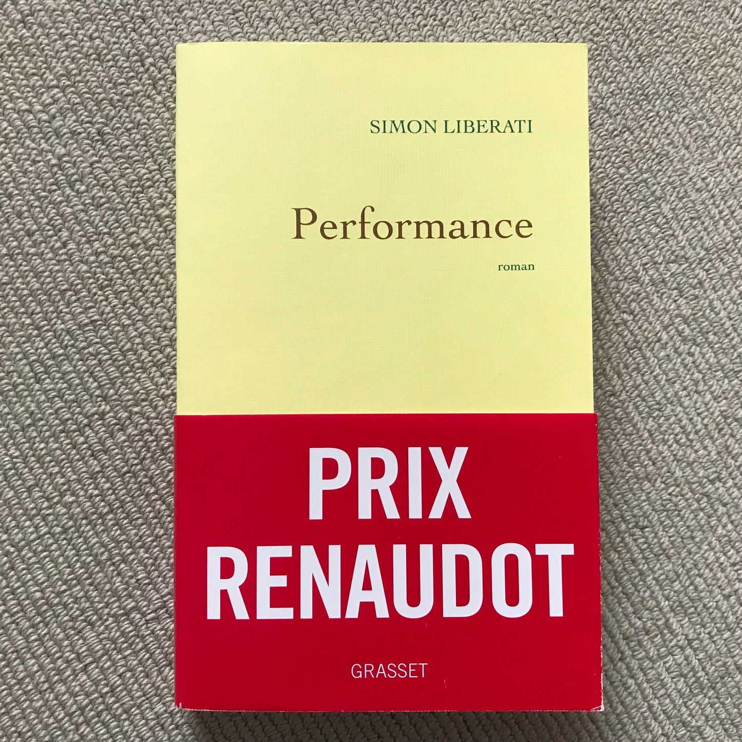 Liberati, Simon - Performance
