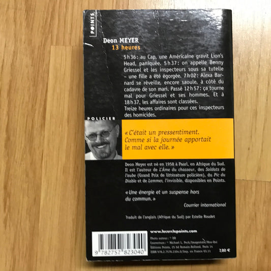 Meyer, Deon - 13 heures