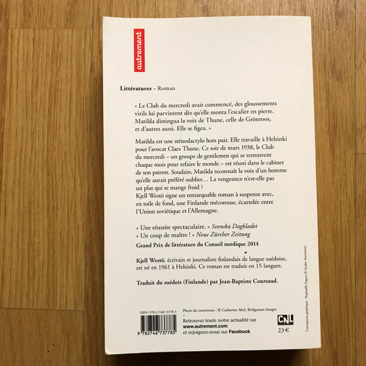 Westö, Kjell - Un mirage finlandais