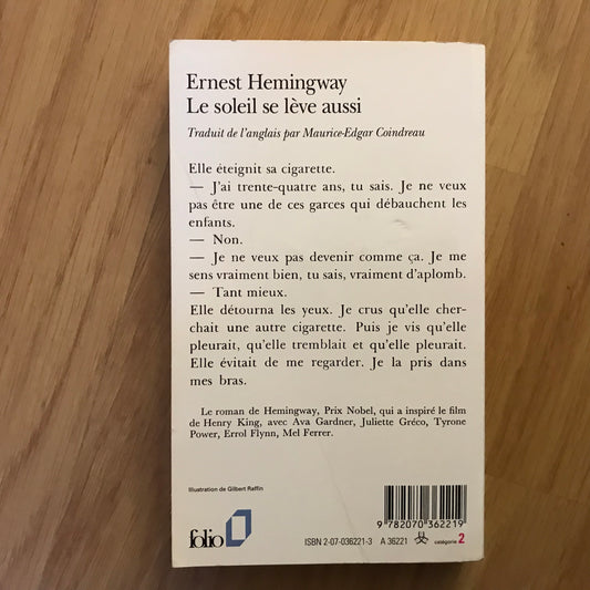 Hemingway, Ernest - Le soleil se lève aussi