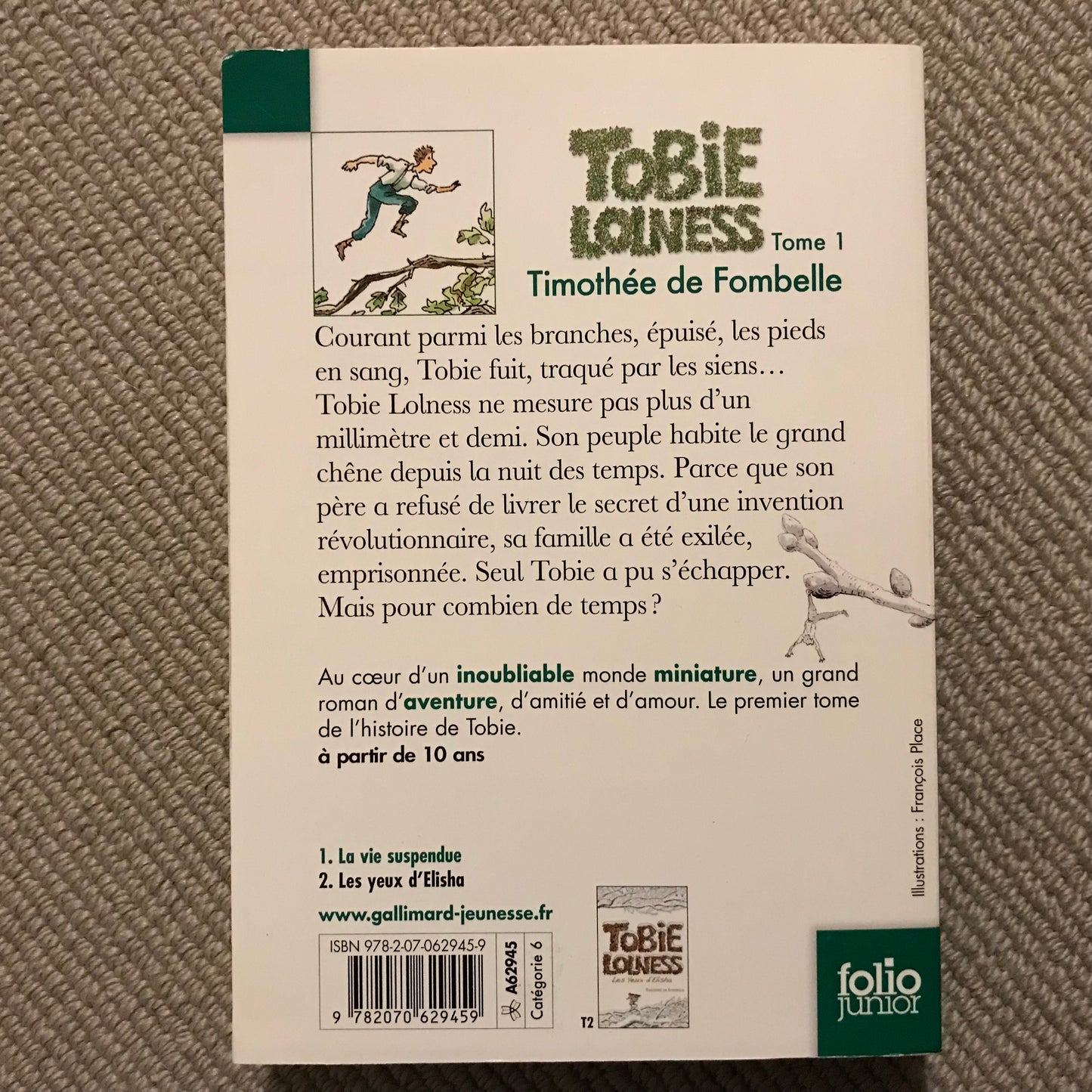 Fombelle de, Timothée - Tobie Lolness T1