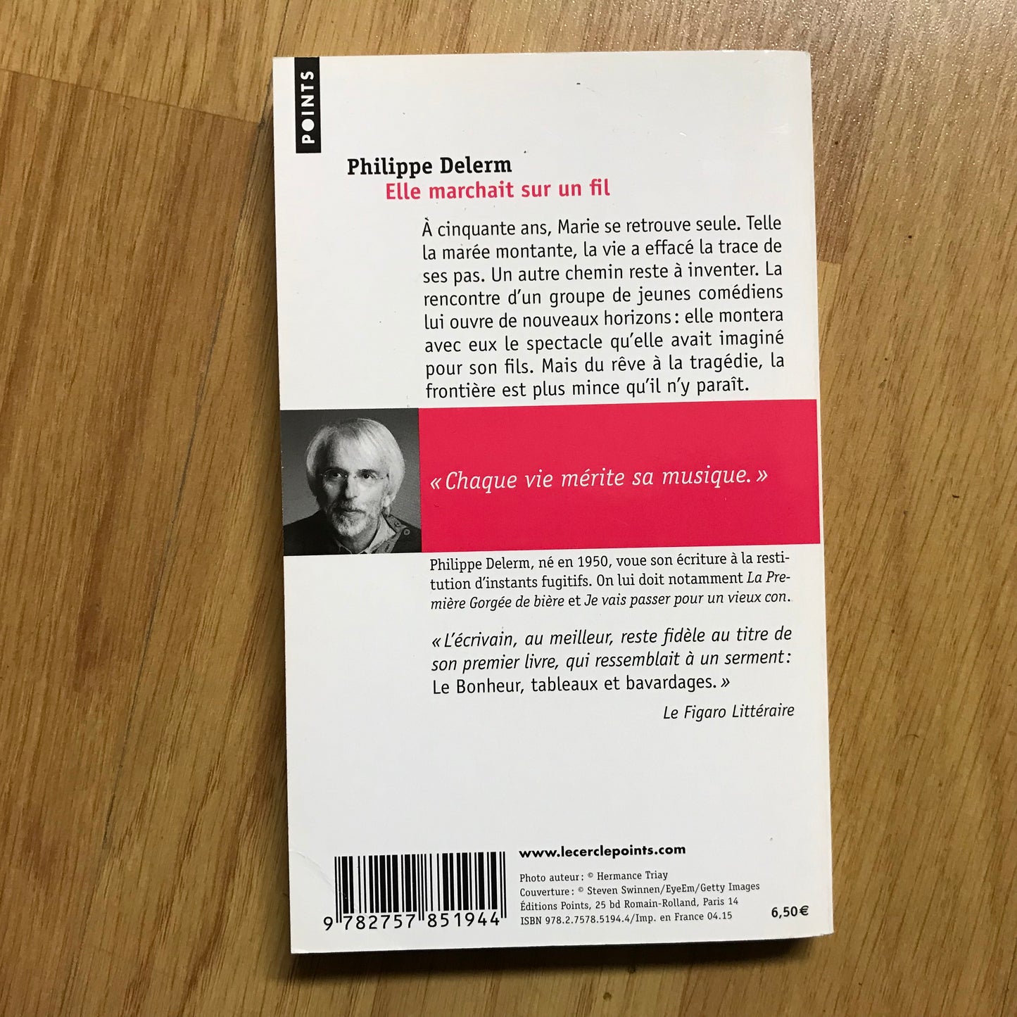Delerm, Philippe - Elle marchait sur un fil