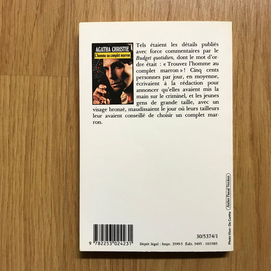 Christie, Agatha - L’homme au complet marron