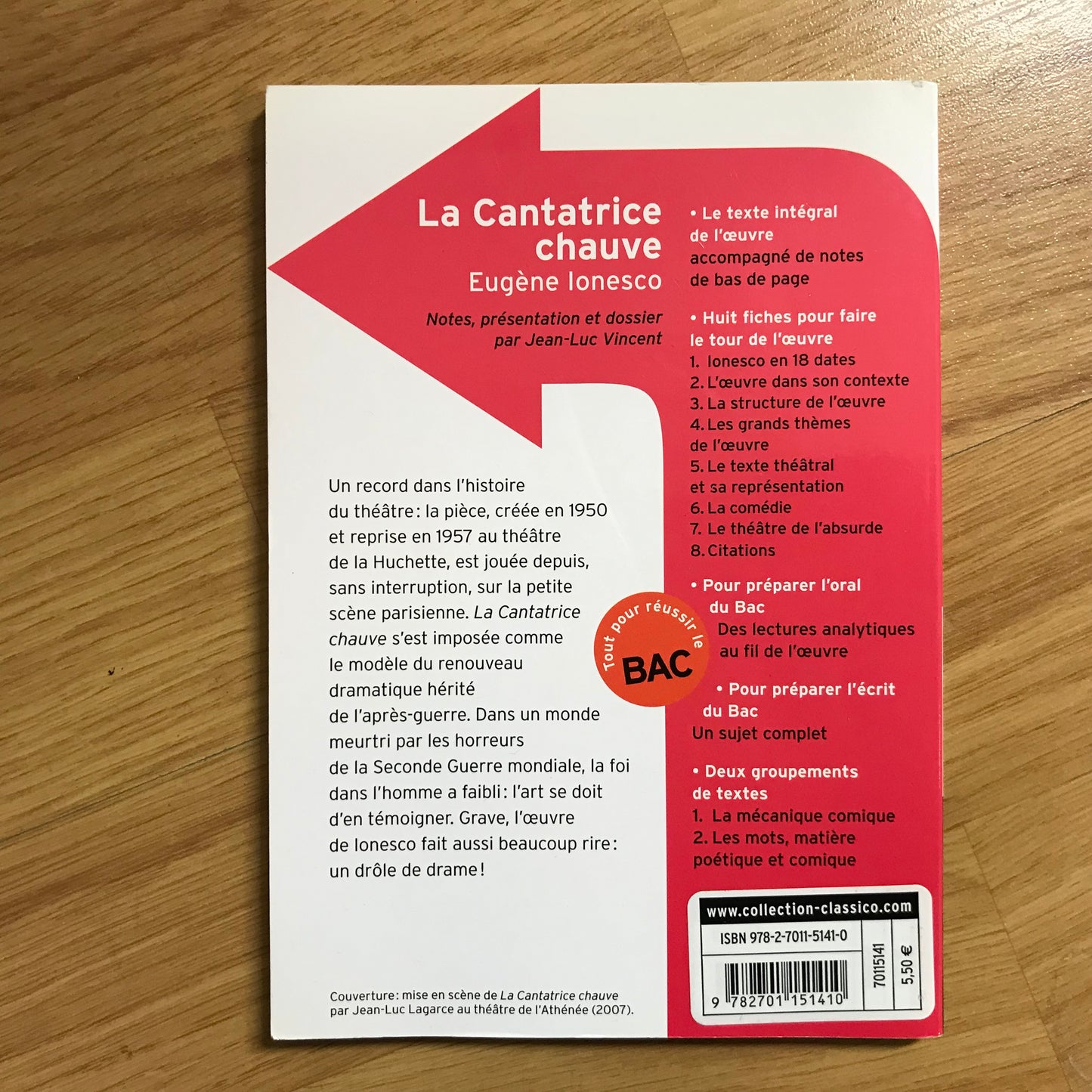 Ionesco, Eugène - La cantatrice chauve