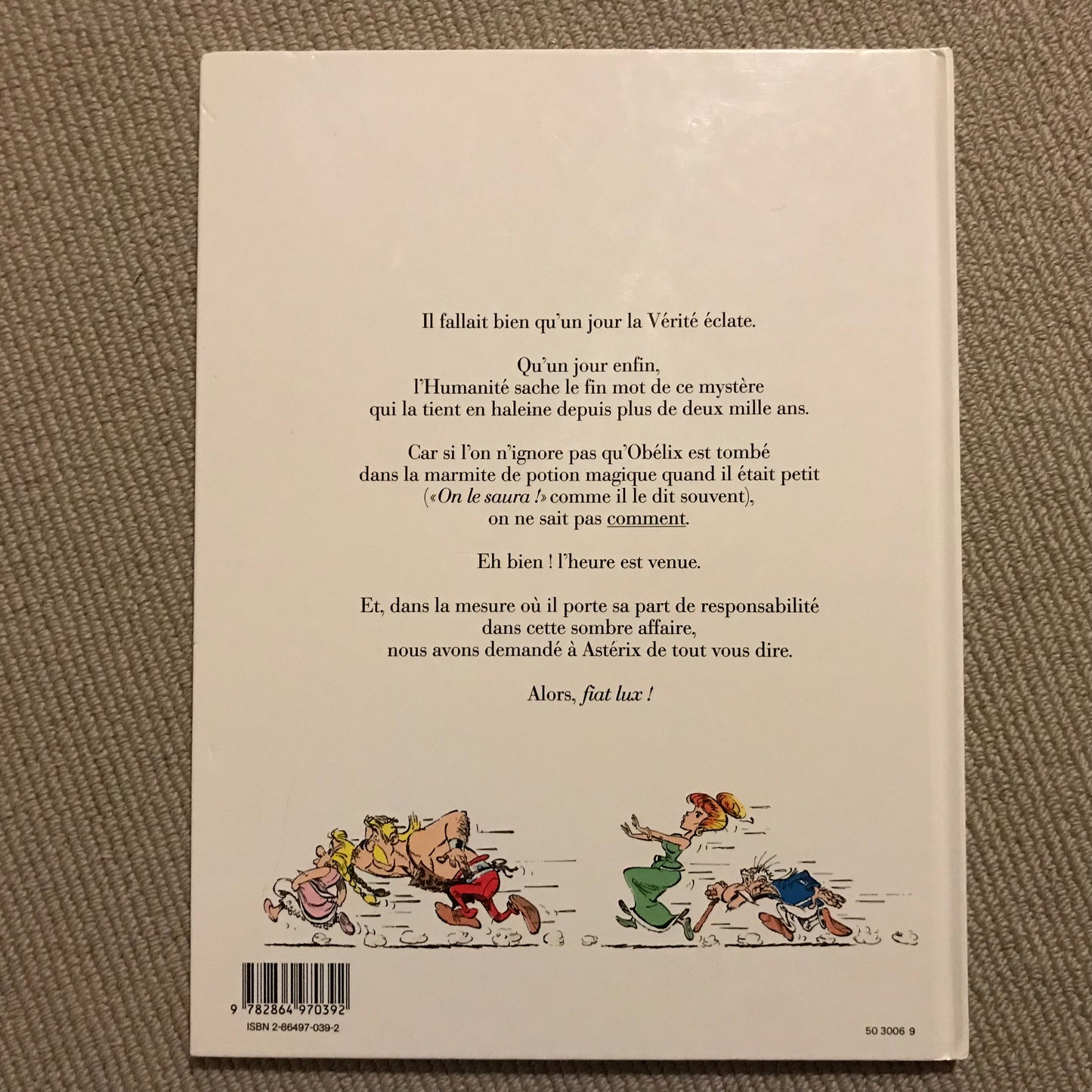 Astérix, Comment Obélix est tombé dans la marmite quand il était petit - Goscinny & Uderzo