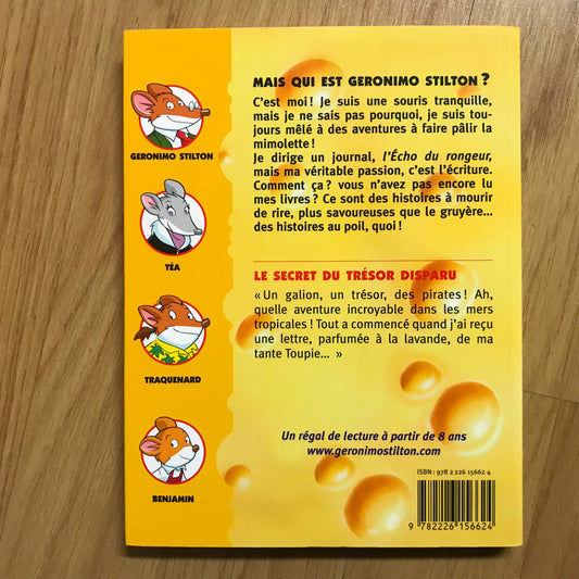 Geronimo Stilton 19: Le mystère du trésor disparu