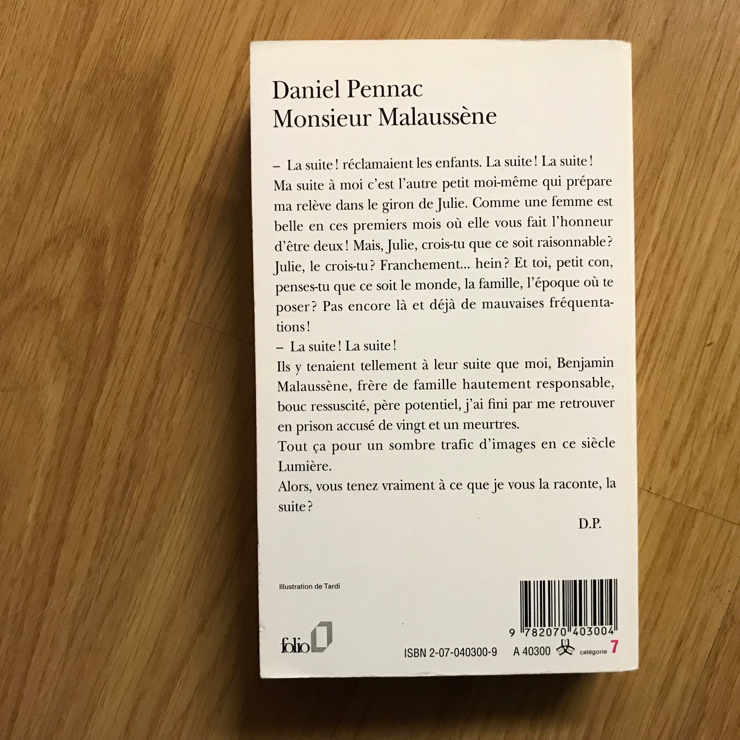 Pennac, Daniel - Monsieur Malaussène