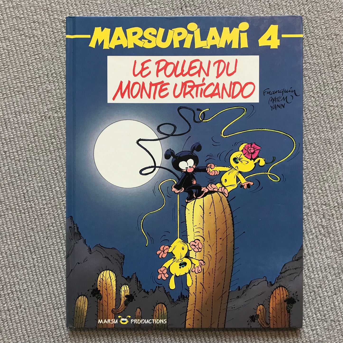 Marsupilami T04: Le pollen du Monte Urticando - Franquin, Batem & Yann