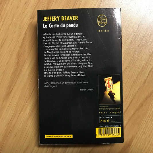 Deaver, Jeffery - La carte du pendu