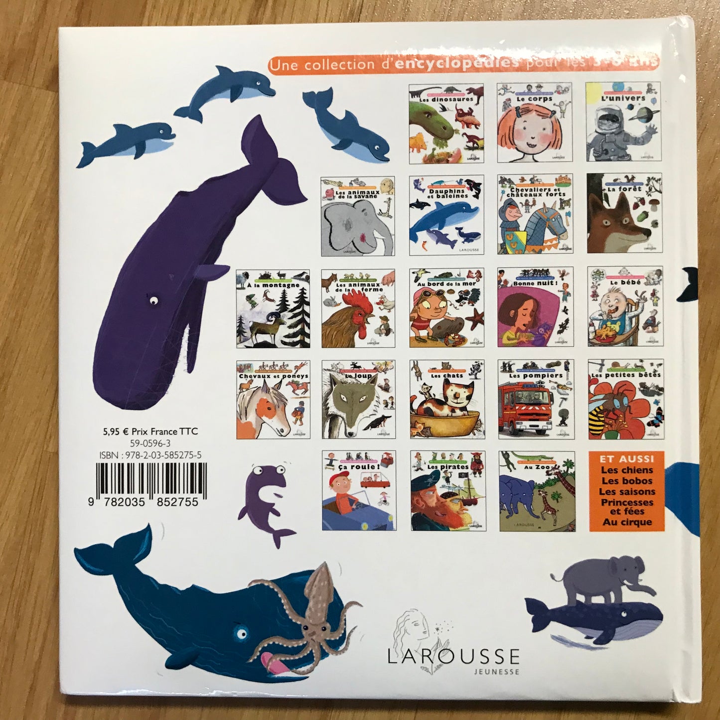 Mes petites encyclopédies Larousse : Dauphins et baleines
