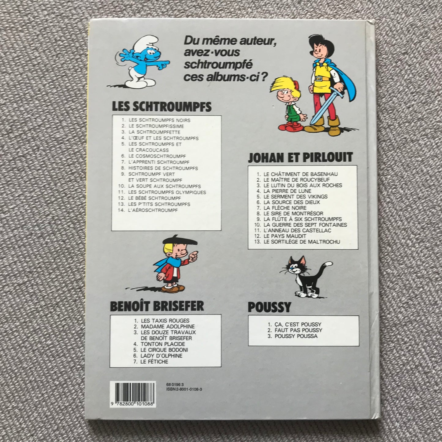 Les Schtroumpfs - Les schtroumpfs noirs - Peyo