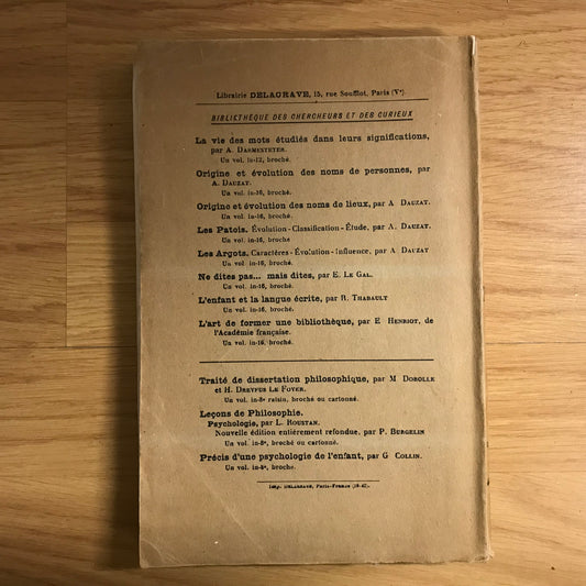 Le vers français, ses moyens d’expression, son harmonie - Maurice Grammont