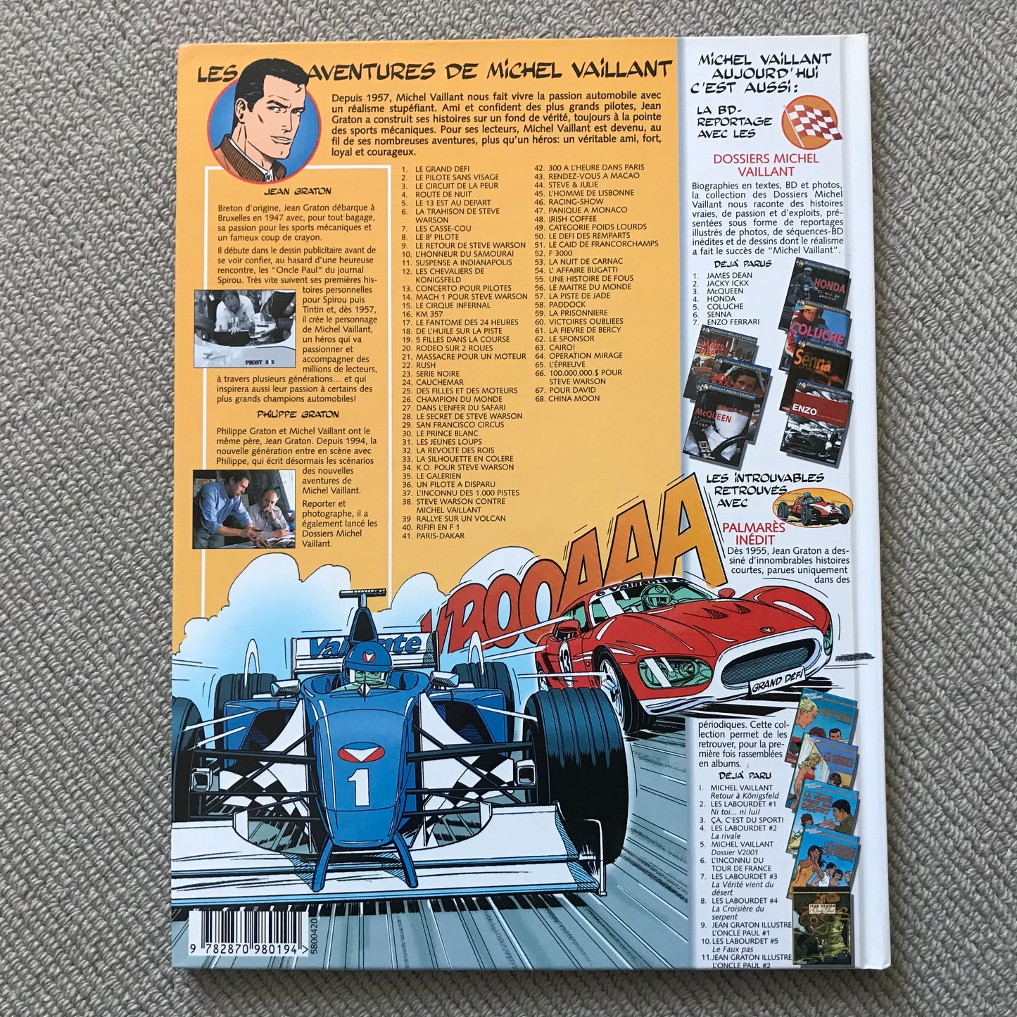 Michel Vaillant T04: Route de nuit - Graton