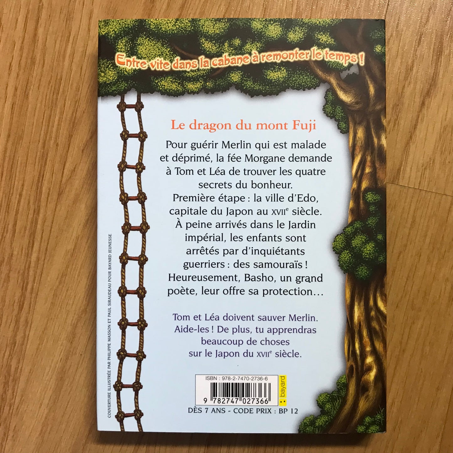 La cabane magique 32: Le dragon du mont Fuji - Mary Pope Osborne