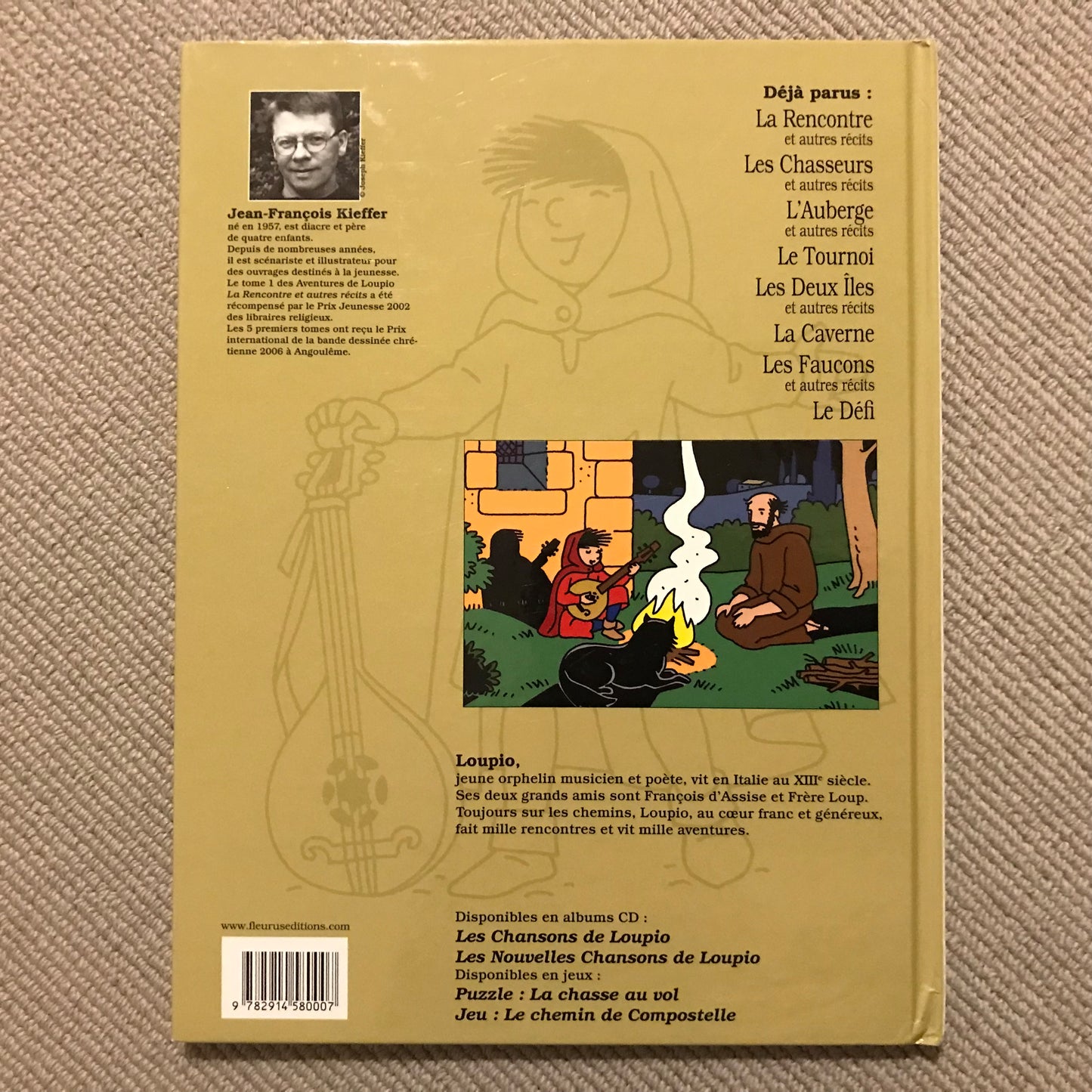 Les aventures de Loupio T1: La rencontre - Kieffer, J-F