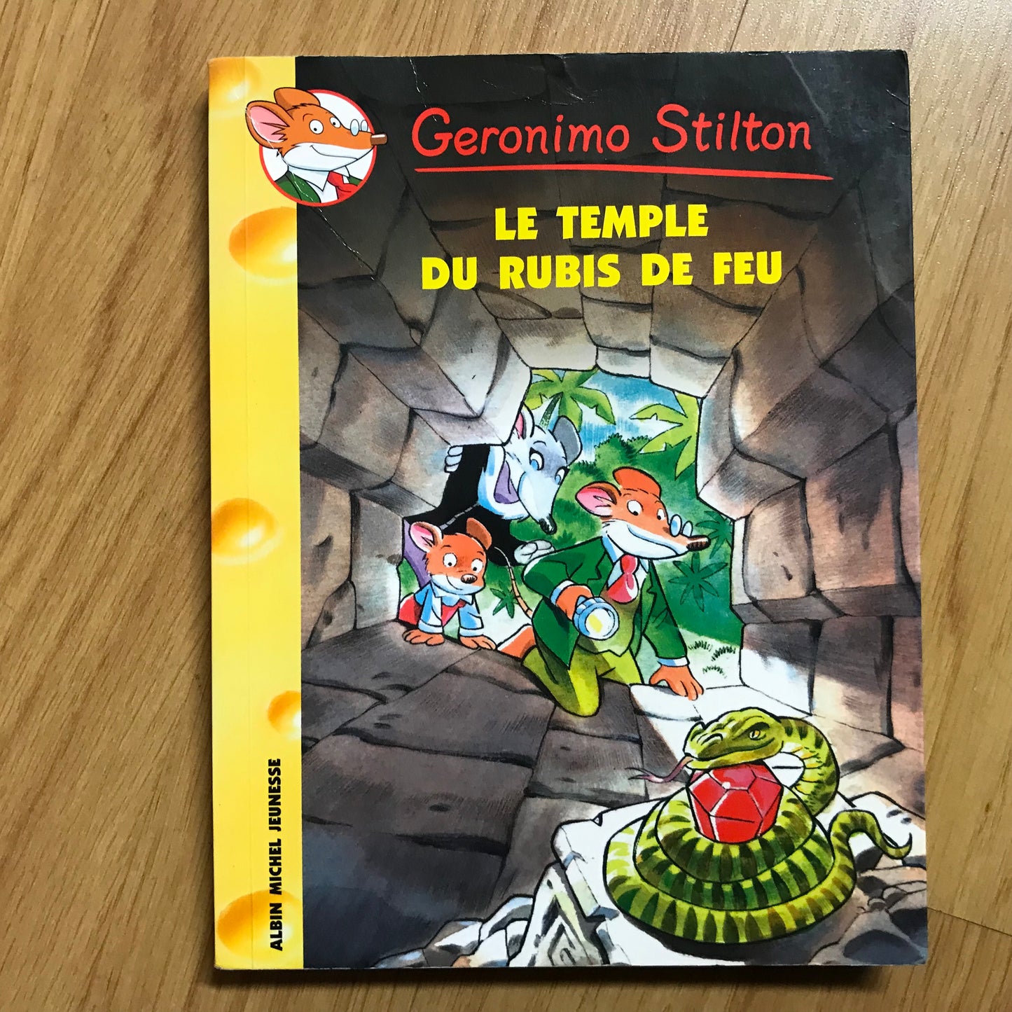 Geronimo Stilton 25: Le temple du rubis de feu